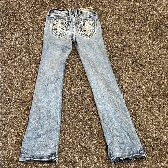 Rock Revival Denim - Rock Revival Light Blue Boot Cut Jeans